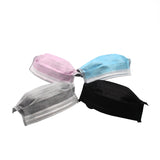 15pcs 4Layer Disposable Non-woven Mask Bacterial Filter Medical Dental Activated Carbon Anti-Dust