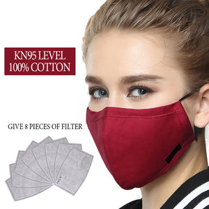 Cotton Cute PM2.5 Washable Mouth Mask Anti Haze Dust Mask